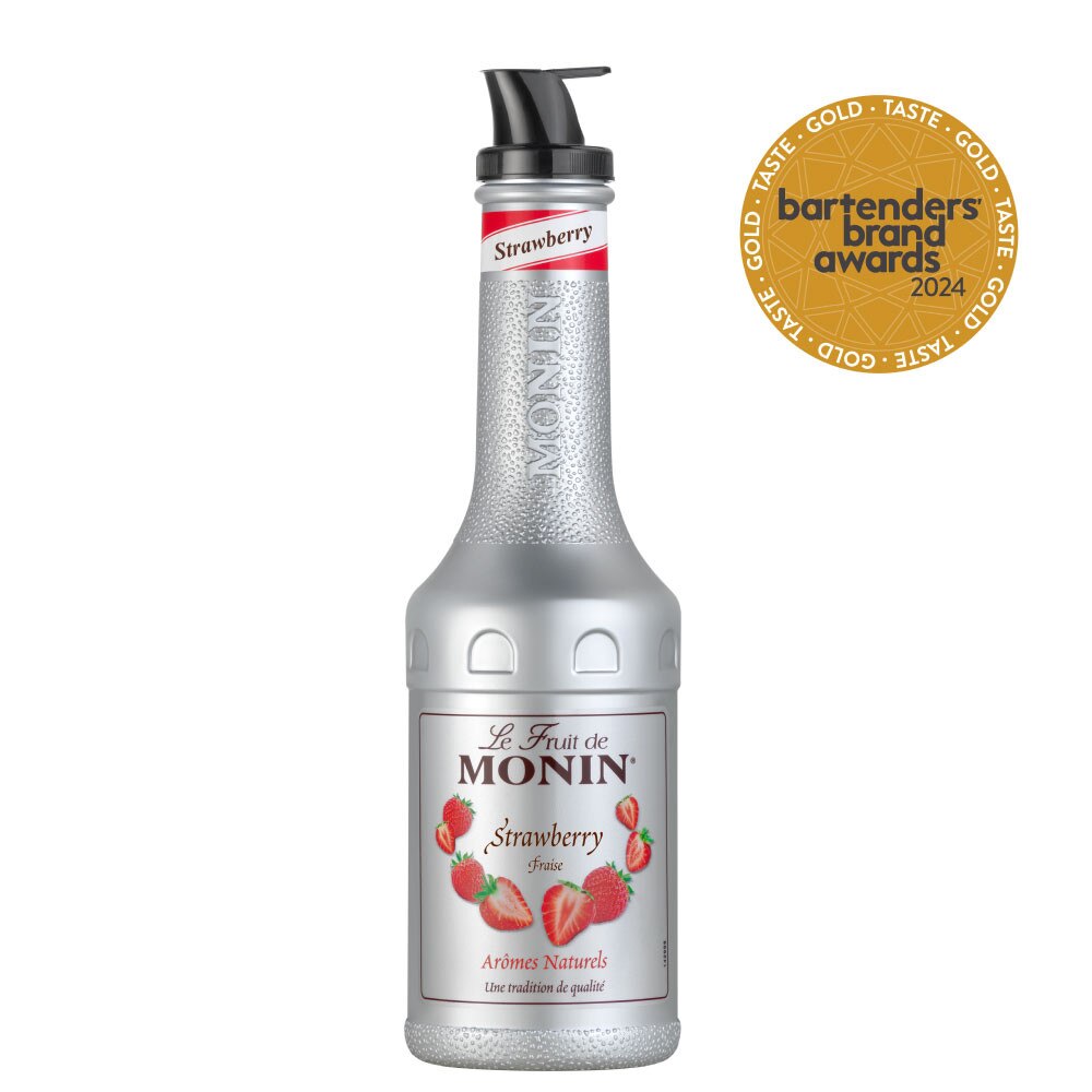 Monin Fruit Mix - Strawberry - 1L Plastic